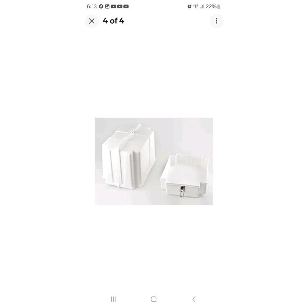 Brother Sewing Machine Hardcase with Carrying Handle (Offwhite)